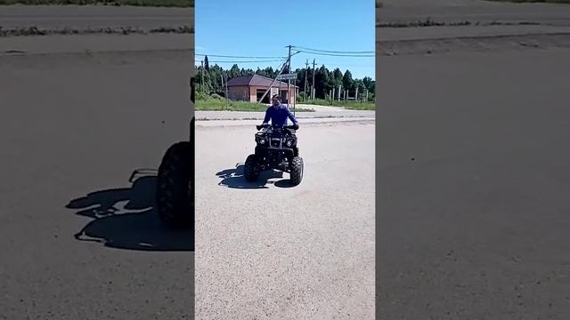 Квадроцикл 125сс "TERRANO" (ЧЁРНЫЙ) смотреть онлайн
