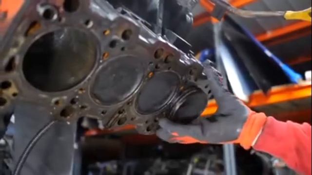 Балансирные валы на двигателе Санта Фе смотреть онлайн