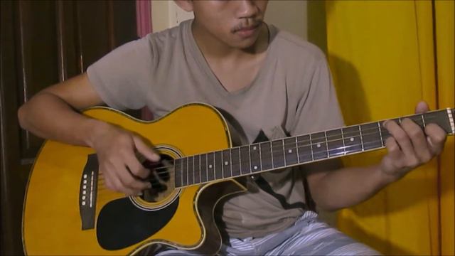 RIGHT HERE WAITING by Richard Marx ||FINGERSTYLE COVER смотреть онлайн