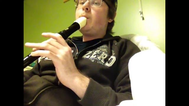 Alto recorder improvisation in B major смотреть онлайн