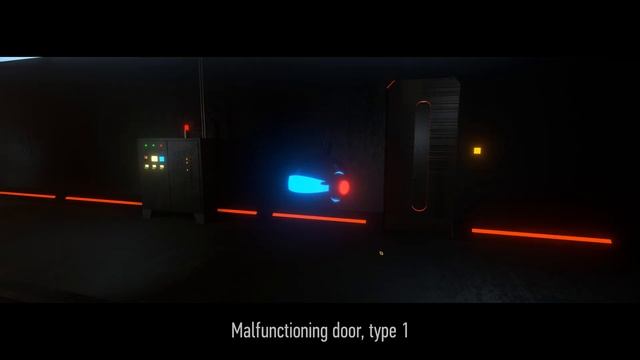 Doors. Accessible, locked, malfunctioning | Deep Space Noir WIP смотреть онлайн