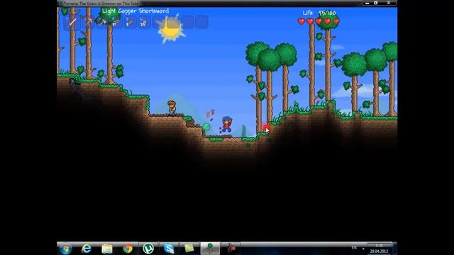single player lets play teraria часть 1) смотреть онлайн