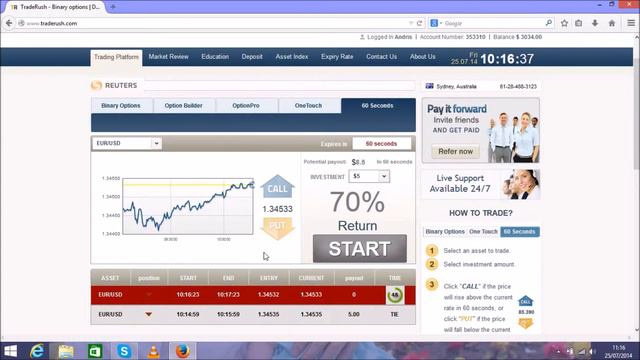 Стратегия для бинарных опционов на 60 секунд, LIVE MONEY!! смотреть онлайн