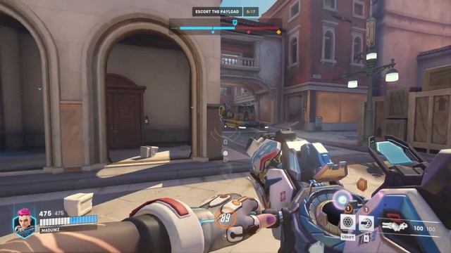 Zarya, ready for duty Overwatch2 Gameplay смотреть онлайн