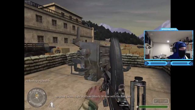 Call Of Duty 1 - British Campaign Walkthrough Mission 5: Eder Dam Airfield Gameplay смотреть онлайн