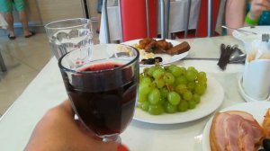 Обзор обеда в парк-отеле Лазурный берег Анапа/4-ый день на море с детьми