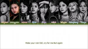 [1 HOUR] TWICE - Cry For Me (Color Coded Lyrics Eng/Rom/Han/가사)