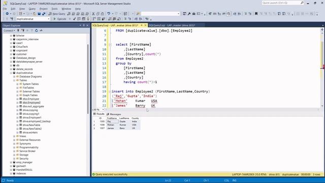 How To Find Duplicate Records In SQL #Duplicate Records #Rownumber #SQL Query To Find Duplicate смотреть онлайн