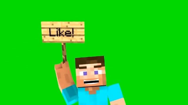 СТИВ из МАЙНКРАФТА МАШЕТ ТАБЛИЧКОЙ ЛАЙК / MINECRAFT LIKE STEVE смотреть онлайн