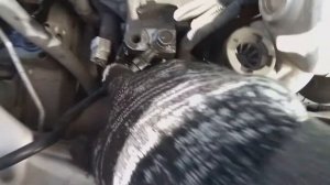 Замена опоры (подушки) двигателя Nissan Note E12.