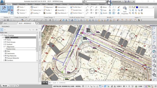 AutoCAD Civil 3D - 02.05: Interface - Quick Access Toolbar смотреть онлайн