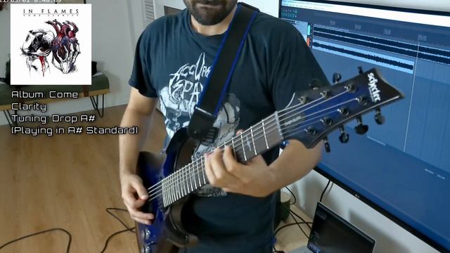 In Flames - Crawl Through Knives - Guitar Cover смотреть онлайн