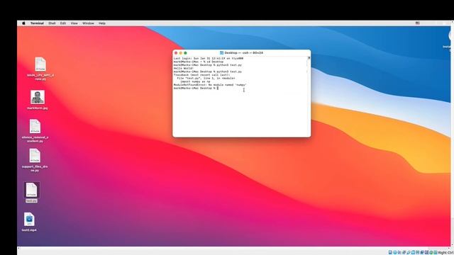 How to install Python, NumPy, Matplotlib, MoviePy and Pillow on MacOS смотреть онлайн