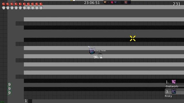 Teeworlds - First time hammering 4x in a 1x1 смотреть онлайн