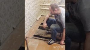 Как поменять пол в частном доме своими руками/Часть вторая.