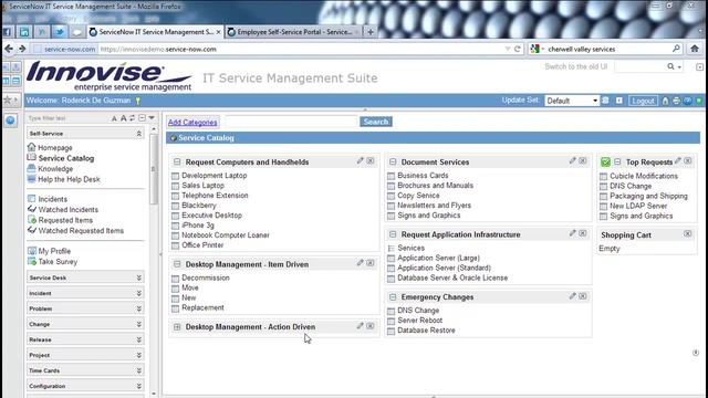 Action Driven Service Request Catalog смотреть онлайн