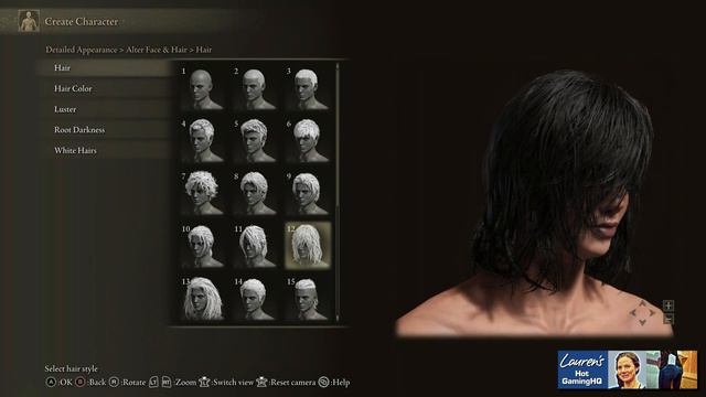 Elden Ring: Female Character Creation смотреть онлайн
