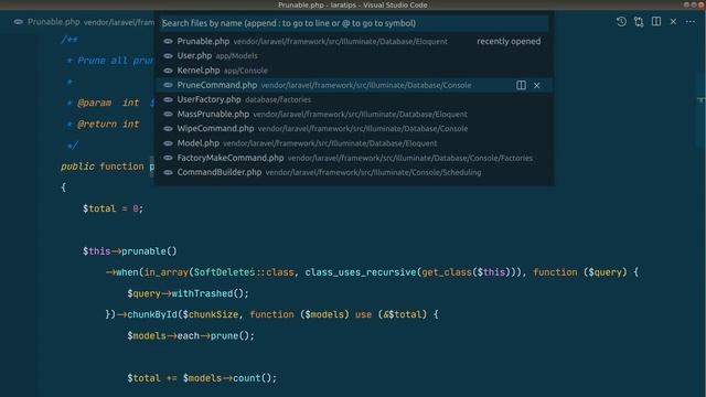 Prune or Mass Prune Models - New in Laravel 8.50.0 смотреть онлайн