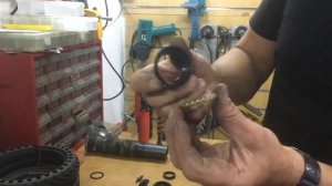 Установка вилки и рулевой на велосипед.