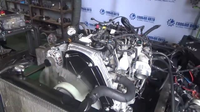 Проверка давления масла в двигателе D4CB F746940 Hyndai Porter II D4CB Euro V смотреть онлайн