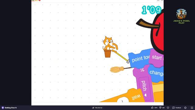 How to play getting over it | Bangla Tutorial | Jahid's Pixel Play | Bangla game play #android смотреть онлайн