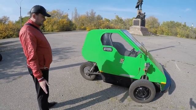 Custom DIY Electric Car! Самодельный электромобиль не требующий регистрации!