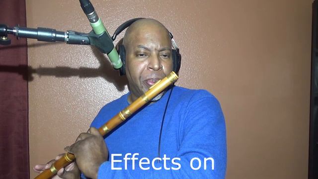 Flute solo sound checking some equipment with an MXL 991 with and without effects. смотреть онлайн