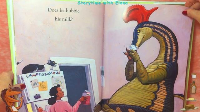How Do Dinosaurs Eat Their Food? by Jane Yolen - Children's Books Read Aloud | Storytime with Elena смотреть онлайн