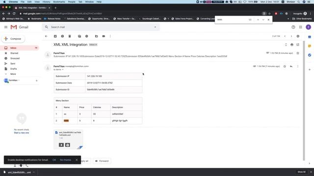 Generate an XML file using the FormTitan XML integration смотреть онлайн