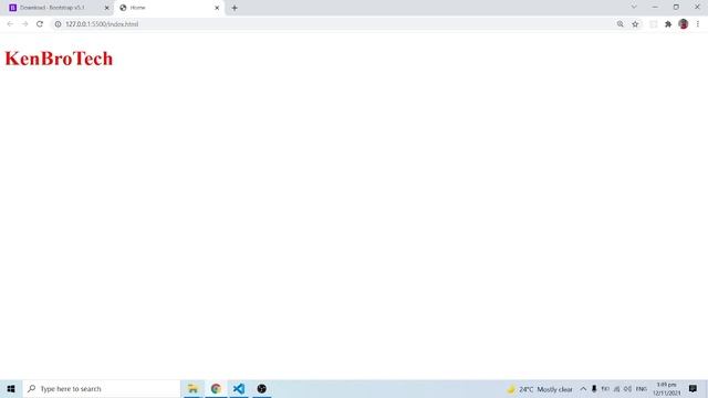 Bootstrap 5 Crash Course Tutorial #1 -Introduction & Setup смотреть онлайн