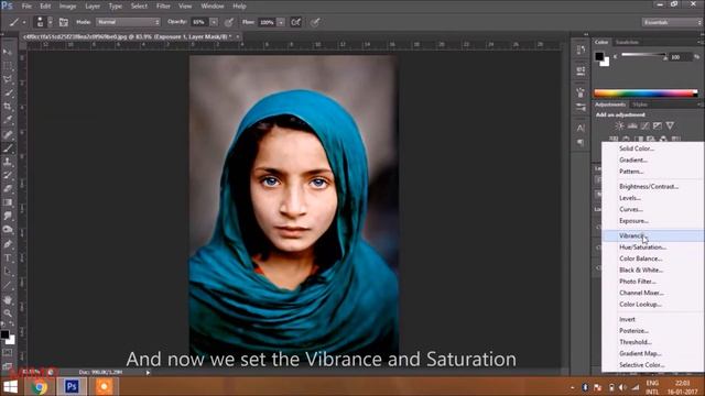 How to Make Colors Pop with Photoshop CS6 & CC Tutorial*COLOR CORRECTION* смотреть онлайн