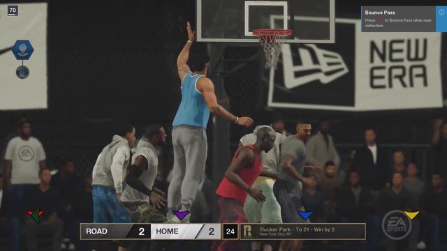 QJB vs BOSS QJB @ RUCKER LIVE EVENT SHOWDOWN! NBA Live 18 The One Gameplay смотреть онлайн