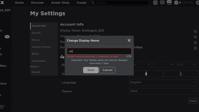 How to add 2 CHARACTER DISPLAY NAMES in Roblox! (patched) смотреть онлайн