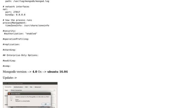 Databases: Connect mongodb 4.0 with robomongo смотреть онлайн