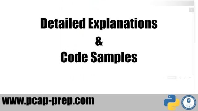 Python PCAP certification - Practice Tests. Get certified ! www.pcap-prep.com смотреть онлайн