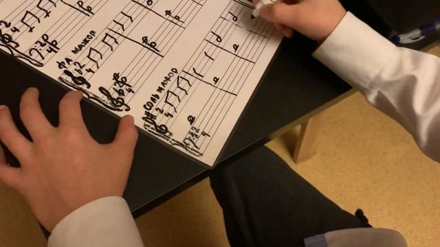Vasya. 5-й гармонический оборот. Запись нотами наизусть в Соль мажоре. смотреть онлайн