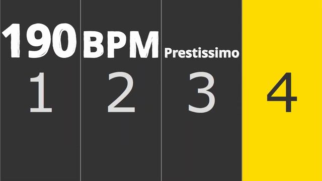 190 BPM METRONOME - Unlock Your Groove (30min) смотреть онлайн