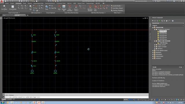 AutoCAD Electrical - Interactive Single Line Diagrams смотреть онлайн