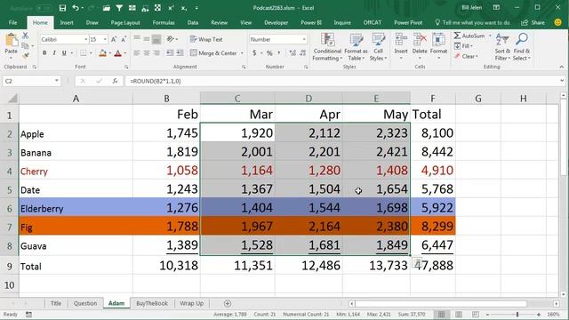 Excel Filling Finesse - Copy and Paste without Formatting - Episode 2163 смотреть онлайн