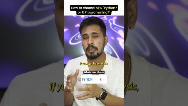 What to learn Python or R?? or Both?? смотреть онлайн