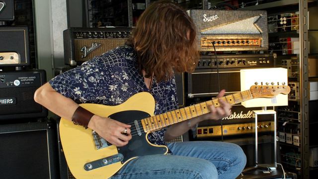 Fender Custom Shop Limited Edition Telecaster '51 Journeyman Butterscotch Blonde |Demo By Paul Audi