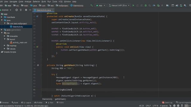 Using MD5 in Android | Hashing MD5 | Algorithm смотреть онлайн