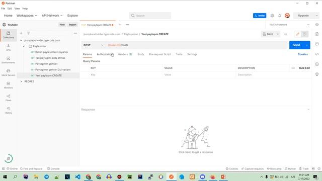 POST METHOD HTTP REST APİ | POSTMAN смотреть онлайн