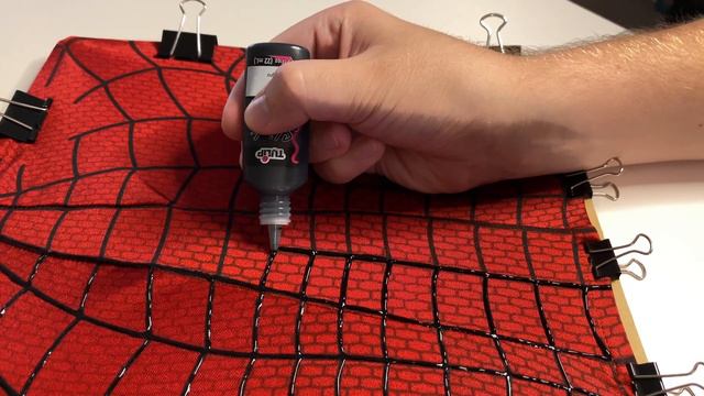 Raised Webbing Spider-Man Cosplay Mask with Puff Paint смотреть онлайн