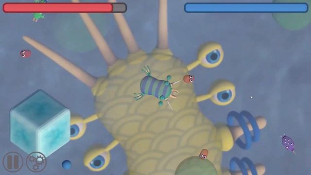 Evolution Simulator 4 Update - Cell Stage Gameplay смотреть онлайн