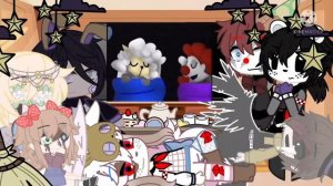 Aftons + Vanny and Ennard react to the walten files []Episode 2[]