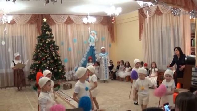 "Снежная Королева"-2019.ТАНЕЦ СНЕГОВИКОВ. Подг.гр.№3 смотреть онлайн