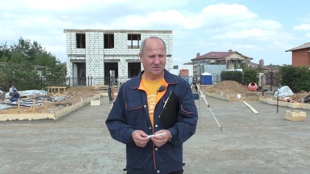 Устройство мелко заглубленных фундаментов по песчаному основанию. Часть 3.. смотреть онлайн