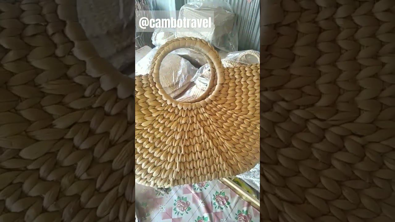 Ремесленники и красивые сумочки #камбоджа смотреть онлайн