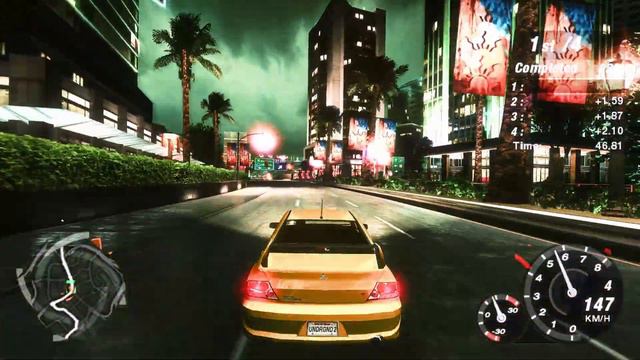 Need For Speed Underground 2 Remastered - Evo Quick Race смотреть онлайн